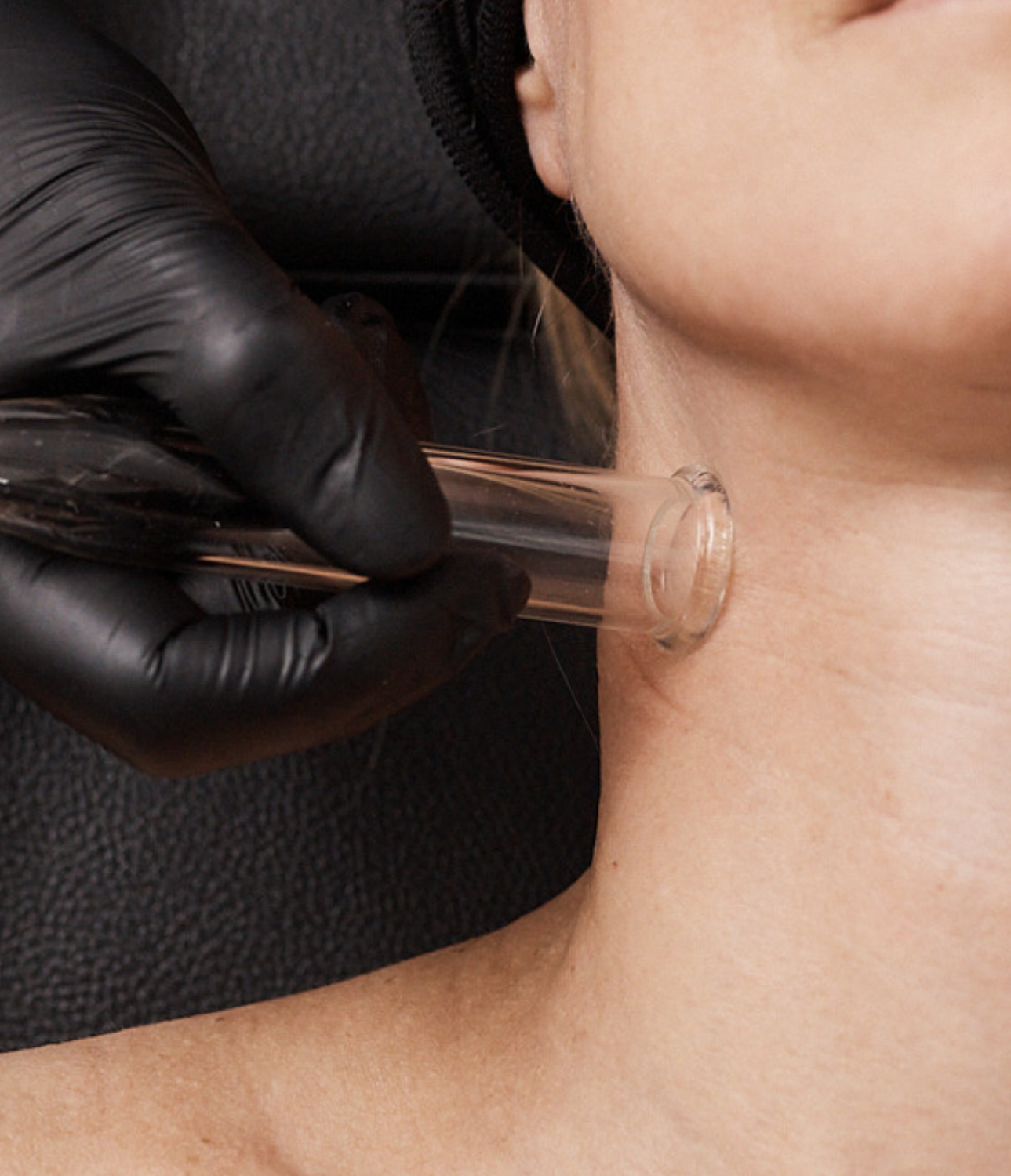 Hydrafacial lymphatic therapy treatment detail